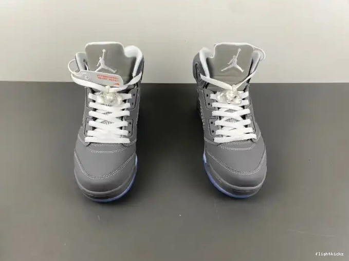 Grey Air Jordan Wolf Retro 136027-005 5 0516